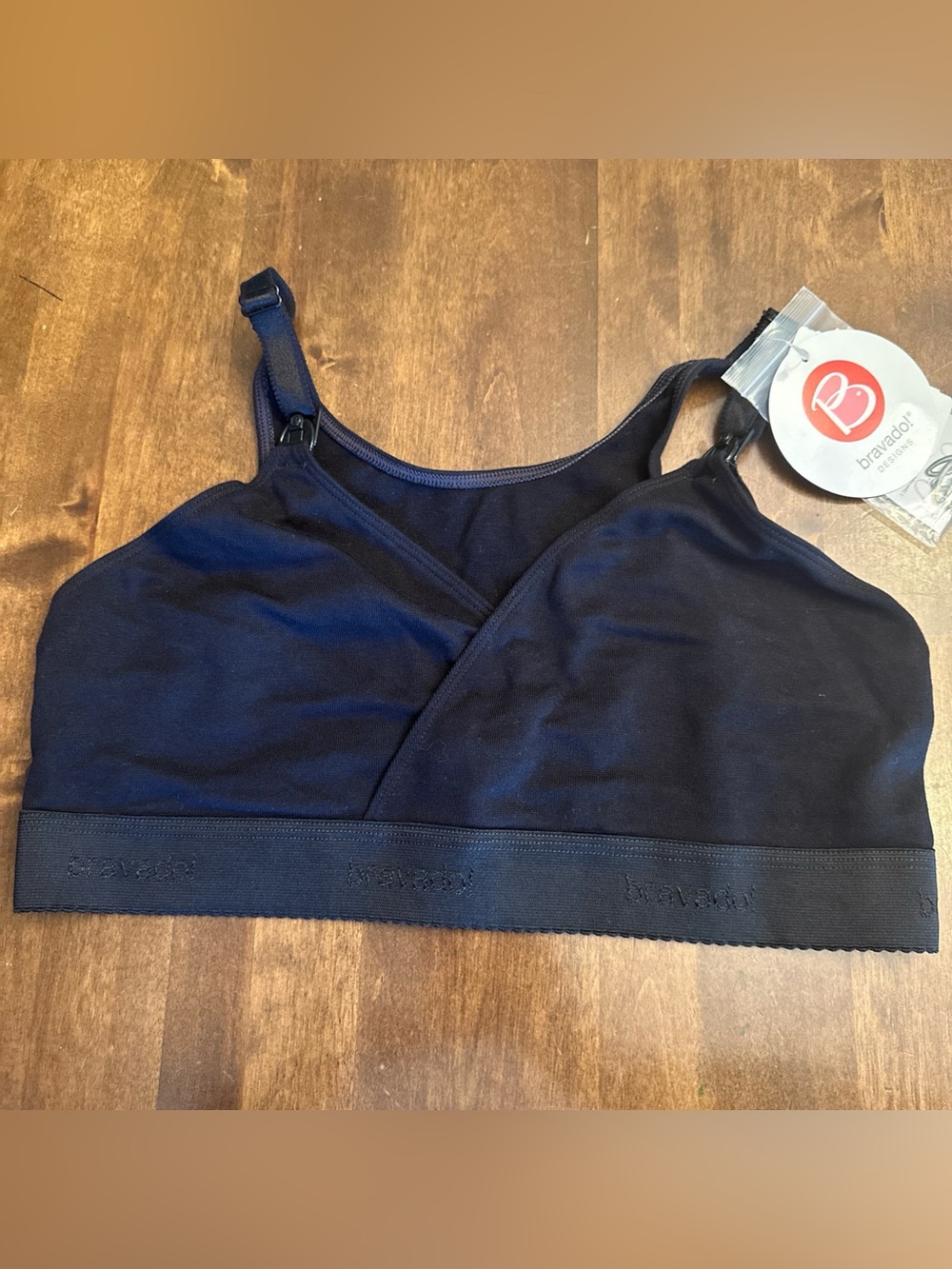Bravado Nursing Bra Size Medium Black Style 1011 Convertable